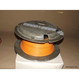 Fiber optic cables on reel